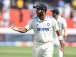 India's Jasprit Bumrah walks back to the pavilion at the end of England's inning during the fourth day of the first Test cricket match between India and England at the Rajiv Gandhi International Stadium in Hyderabad on January 28 India's Jasprit Bumrah walks back to the pavilion at the end of England's inning during the fourth day of the first Test cricket match between India and England at the Rajiv Gandhi International Stadium in Hyderabad on January 28