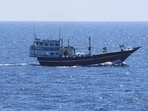 The 17-member crew of the fishing vessel were taken hostage. The 17-member crew of the fishing vessel were taken hostage.