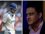 Kumble shared his views about Gill's recent dip in form after the 1st Test against England(PTI)
