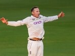 England's Tom Hartley, who took 7 wickets in the second innings, celebrates after winning the first Test cricket match vs India. England's Tom Hartley, who took 7 wickets in the second innings, celebrates after winning the first Test cricket match vs India.