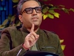 Ashneer Grover is seen. 