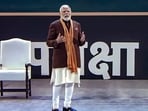 PM Modi in Pariksha pe Charcha 2024 (PTI)