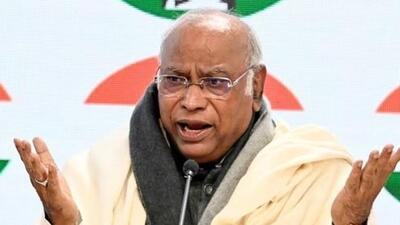 Congress national president Mallikarjun Kharge. (ANI) Congress national president Mallikarjun Kharge. (ANI)
