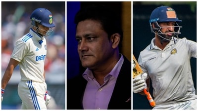 Kumble shared his views about Gill's recent dip in form after the 1st Test against England (PTI) Kumble shared his views about Gill's recent dip in form after the 1st Test against England (PTI)