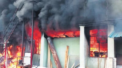On December 8, a major fire broke out at an illegal sparkling candle manufacturing unit located in Jyotiba Nagar at Talawade. In this incident six people died on the spot and eight others while undergoing treatment at Sassoon General Hospital. (REPRESENTATIVE PHOTO) On December 8, a major fire broke out at an illegal sparkling candle manufacturing unit located in Jyotiba Nagar at Talawade. In this incident six people died on the spot and eight others while undergoing treatment at Sassoon General Hospital. (REPRESENTATIVE PHOTO)