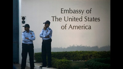 Over the past year, the US embassy and consulates in India processed 1.4 million visas. (Raj K Raj/HT Photo)