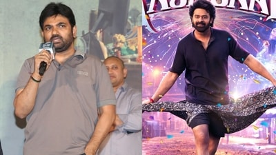Maruthi talked about The Raja Saab starring Prabhas.