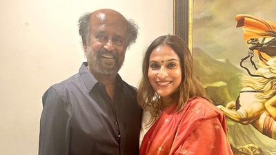 Rajinikanth breaks silence after daughter Aishwarya speaks out against those calling him a 'Sanghi'. Rajinikanth breaks silence after daughter Aishwarya speaks out against those calling him a 'Sanghi'.