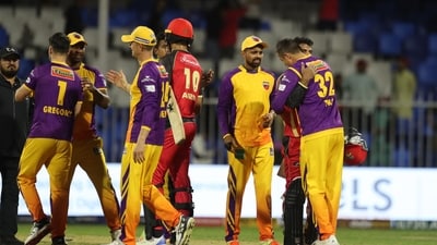 A still from the match at the International League T20 (ILT20) (ILT20) A still from the match at the International League T20 (ILT20) (ILT20)