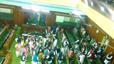 The NDA has the support of 128 lawmakers in the 243-member assembly. (HT PHOTO) The NDA has the support of 128 lawmakers in the 243-member assembly. (HT PHOTO)