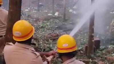 The owner, the cracker factory in Dakshina Kannada district, Syed Bashir, was arrested at Sullia where he had fled after the explosion that killed three workers, police said. (HT Photo) The owner, the cracker factory in Dakshina Kannada district, Syed Bashir, was arrested at Sullia where he had fled after the explosion that killed three workers, police said. (HT Photo)