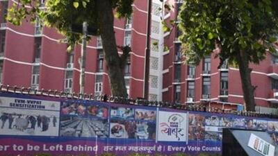 The ruling BJP holds 28 of the 56 seats (including one seat left vacant by party lawmaker Kirodi Lal Meena who has become a minister in Rajasthan) (HT Archive)
