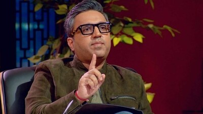 Ashneer Grover is seen. Ashneer Grover is seen.
