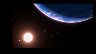 NASA's Hubble Space Telescope found water on an exoplanet. (NASA) NASA's Hubble Space Telescope found water on an exoplanet. (NASA)