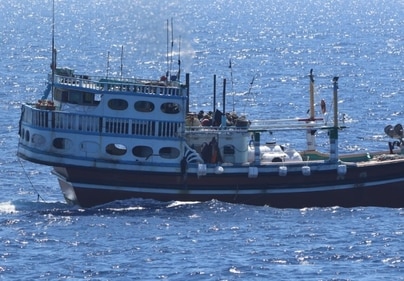 The FV was subsequently sanitised and released for onward transit. (Indian Navy) The FV was subsequently sanitised and released for onward transit. (Indian Navy)