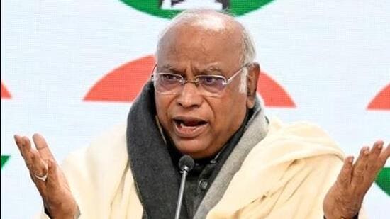 Congress national president Mallikarjun Kharge. (ANI)