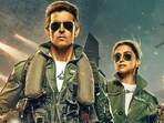 Fighter stars Hrithik Roshan, Deepika Padukone and Anil Kapoor. Fighter stars Hrithik Roshan, Deepika Padukone and Anil Kapoor.