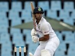 India's Mayank Agarwal in action against South Africa in 2021. India's Mayank Agarwal in action against South Africa in 2021.