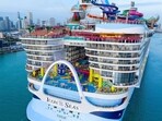 A view of Icon of the Seas, hailed as the world's largest cruse ship (Royal Caribbean)