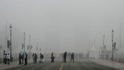 According to IMD data, the city’s average minimum temperature this month was 6.4°C, almost a degree lower than the LPA of 7.5°C, and the lowest since 2013 (6.1°C). (Arvind Yadav/HT Photo) According to IMD data, the city’s average minimum temperature this month was 6.4°C, almost a degree lower than the LPA of 7.5°C, and the lowest since 2013 (6.1°C). (Arvind Yadav/HT Photo)