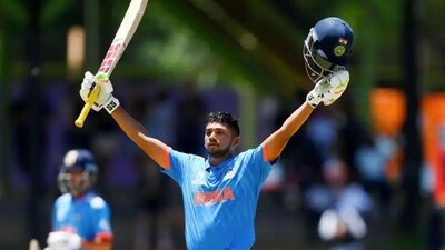 Musheer Khan scored his second century in 2024 U19 World Cup Musheer Khan scored his second century in 2024 U19 World Cup