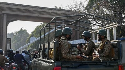 Pakistani security forces successfully foiled three coordinated attacks by terrorists in Balochistan's Mach area on Monday night, provincial interim information minister Jan Achakzai said. (AFP) Pakistani security forces successfully foiled three coordinated attacks by terrorists in Balochistan's Mach area on Monday night, provincial interim information minister Jan Achakzai said. (AFP)