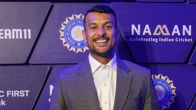 Cricketer Mayank Agarwal during the BCCI Annual Awards (PTI) Cricketer Mayank Agarwal during the BCCI Annual Awards (PTI)