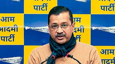 **EDS: SCREENSHOT VIA @ArvindKejriwal** Chandigarh: Delhi Chief Minister Arvind Kejriwal addresses a press conference on the Chandigarh Mayor polls, in New Delhi, Tuesday, Jan. 30, 2024. (PTI Photo) (PTI01_30_2024_000270B) **EDS: SCREENSHOT VIA @ArvindKejriwal** Chandigarh: Delhi Chief Minister Arvind Kejriwal addresses a press conference on the Chandigarh Mayor polls, in New Delhi, Tuesday, Jan. 30, 2024. (PTI Photo) (PTI01_30_2024_000270B)