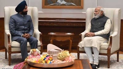 Prime Minister Narendra Modi congratulated Satnam Singh Sandhu.