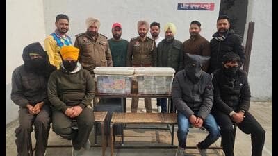 The Bathinda police have arrested a hawala agent Tara Chand Pareek with ₹1.78 crore drug money, police said on Tuesday. The Bathinda police have arrested a hawala agent Tara Chand Pareek with ₹1.78 crore drug money, police said on Tuesday.