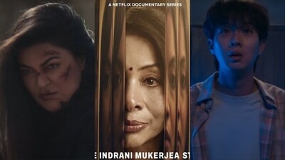 Stills from Aarya Antim Vaar, The Indrani Mukerjea Story Buried Truth and Killer Paradox. Stills from Aarya Antim Vaar, The Indrani Mukerjea Story Buried Truth and Killer Paradox.