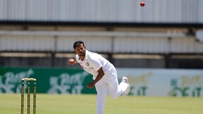 Saurabh Kumar in action for India A (Getty) Saurabh Kumar in action for India A (Getty)