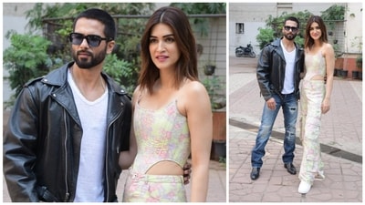 Shahid Kapoor and Kriti Sanon are currently promoting their film Teri Baaton Mein Aisa Uljha Jiya. Kriti plays an alien in the film. It will release in theatres on February 9. Shahid Kapoor and Kriti Sanon are currently promoting their film Teri Baaton Mein Aisa Uljha Jiya. Kriti plays an alien in the film. It will release in theatres on February 9. 