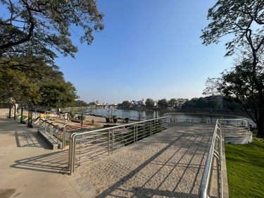 The Godavari riverfront in Nashik (HT Photo)