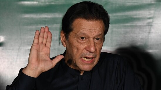 Former Pakistan's Prime Minister Imran Khan (AFP)