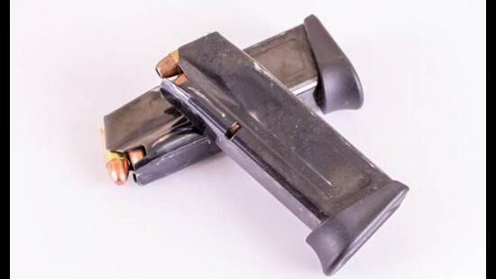 Police arrested a woman law officer, Roopkanwal Kaur, of the Punjab finance department, as she was found carrying a magazine containing seven cartridges of .33mm calibre in her bag at the civil secretariat on Tuesday.