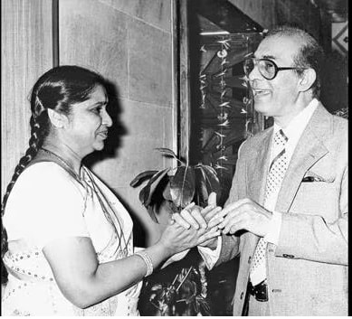 Asha Bhosle and Talat Mahmood (Courtesy www.talatmahmood.net) Asha Bhosle and Talat Mahmood (Courtesy www.talatmahmood.net)