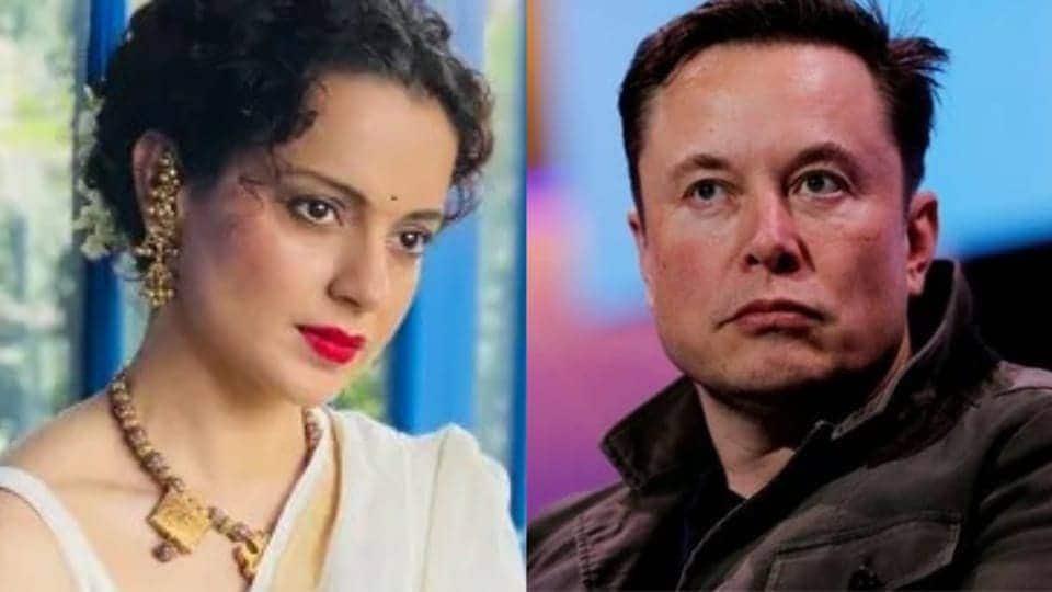 Kangana Ranaut shared Elon Musk's tweet. Kangana Ranaut shared Elon Musk's tweet.