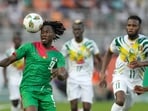 Burkina Faso's Issa Kabore controls the ball in the air during the African Cup of Nations round of 16 soccer match between Mali and Burkina Faso, at the Amadou Gon Coulibaly stadium in Korhogo, Ivory Coast Burkina Faso's Issa Kabore controls the ball in the air during the African Cup of Nations round of 16 soccer match between Mali and Burkina Faso, at the Amadou Gon Coulibaly stadium in Korhogo, Ivory Coast