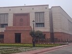 Budget 2024: The new Parliament building in New Delhi, India.