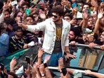 Munawar Faruqui at his native place Dongri, Maharashtra after Bigg Boss 17. (PTI Photo)