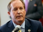 Texas Attorney General Ken Paxton speaks at the Austin Police Association, Sept. 10, 2020, in Austin, Texas (Jay Janner/Austin American-Statesman via AP, File) Texas Attorney General Ken Paxton speaks at the Austin Police Association, Sept. 10, 2020, in Austin, Texas (Jay Janner/Austin American-Statesman via AP, File)