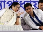 West Bengal chief minister Mamata Banerjee with TMC MP Abhishek Banerjee in Kolkata. (ANI file photo) West Bengal chief minister Mamata Banerjee with TMC MP Abhishek Banerjee in Kolkata. (ANI file photo)