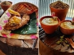 Try these easy-to-make chai masala desserts: (L) Chai Masala Banana Fritters and (R) Chai Masala Firni (Chef Bhairav Singh)