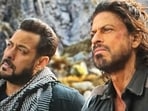 Salman Khan and Shah Rukh Khan will now be seen together in Tiger Vs Pathaan. Salman Khan and Shah Rukh Khan will now be seen together in Tiger Vs Pathaan.