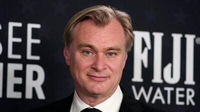 Christopher Nolan at the 29th Critics Choice Awards on January 14, 2024, (AP)