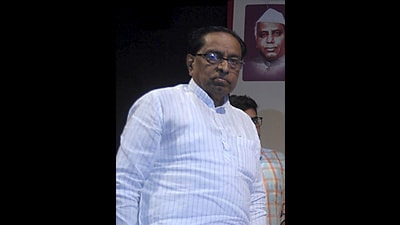Babar was elected for the fourth time as MLA from the constituency and was known for bringing various irrigation projects to provide water to drought prone areas. (HT PHOTO)