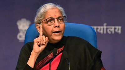 Budget 2023: Union Finance Minister Nirmala Sitharaman is seen. Budget 2023: Union Finance Minister Nirmala Sitharaman is seen.