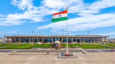 Outside view of the Surat Airport (Narendra Modi/X)