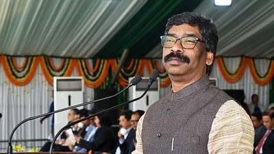 Jharkhand chief minister Hemant Soren. (PTI) Jharkhand chief minister Hemant Soren. (PTI)